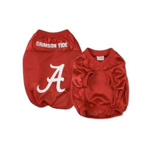 Alabama Crimson Tide Alternate Style Dog Jersey - staygoldendoodle.com