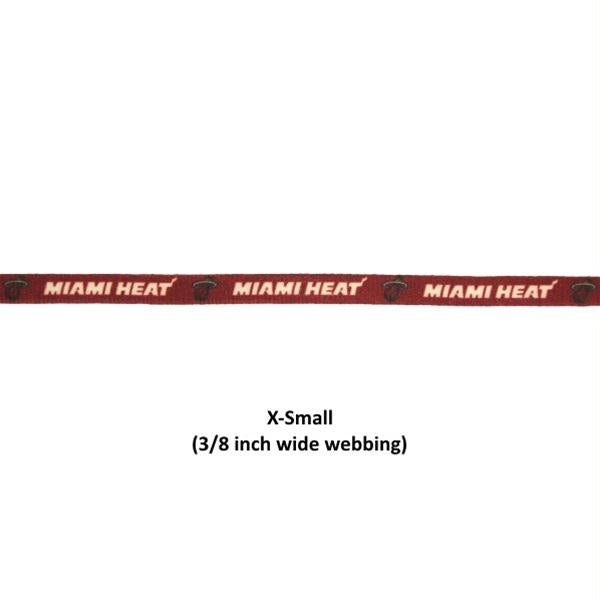 Miami Heat Nylon Collar - staygoldendoodle.com