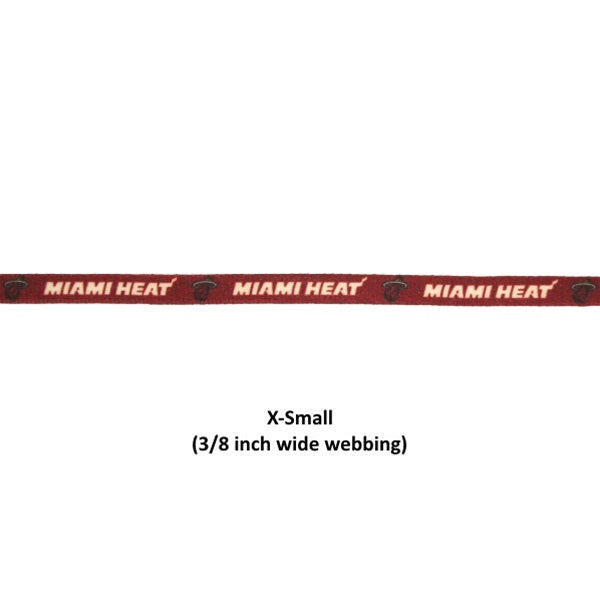Miami Heat Nylon Leash - staygoldendoodle.com