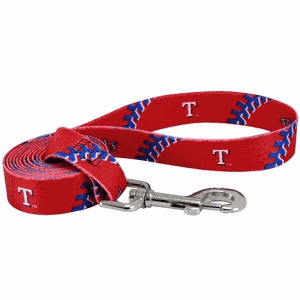 Texas Rangers Dog Leash - staygoldendoodle.com
