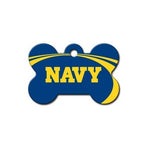 Navy Midshipmen Bone ID Tag