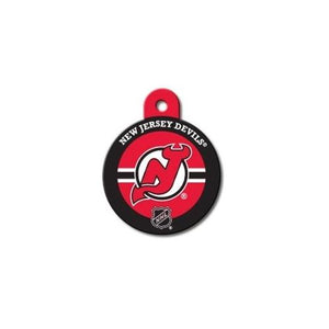 New Jersey Devils Large Circle ID Tag