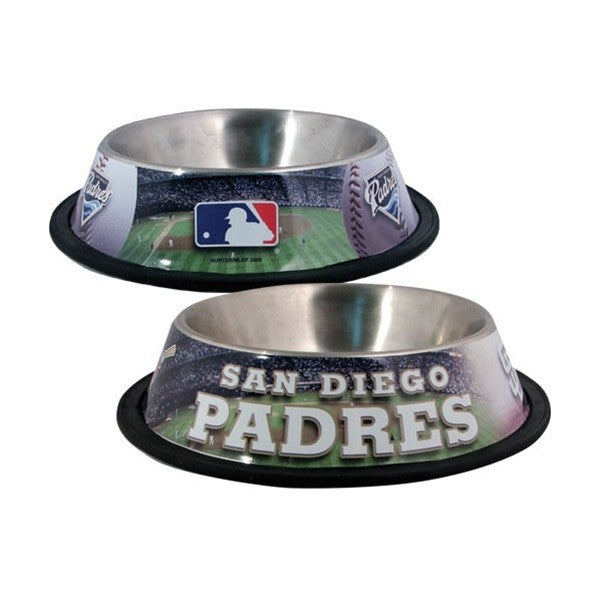 San Diego Padres Dog Bowl - staygoldendoodle.com