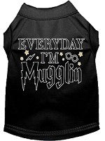 Every Day I'm Mugglin' Dog Shirt