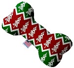 Chevron Christmas Trees Stuffing Free Dog Toys - staygoldendoodle.com