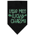 Little Miss Lucky Charm Screen Print Bandanas from StayGoldenDoodle.com