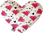 Hearts and Arrows Canvas Dog Toys