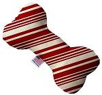 Classic Candy Cane Stripes Canvas Dog Toys - staygoldendoodle.com