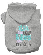 Elsa, the Cold Bothers the Rest of Us Dog Hoodie from StayGoldenDoodle.com